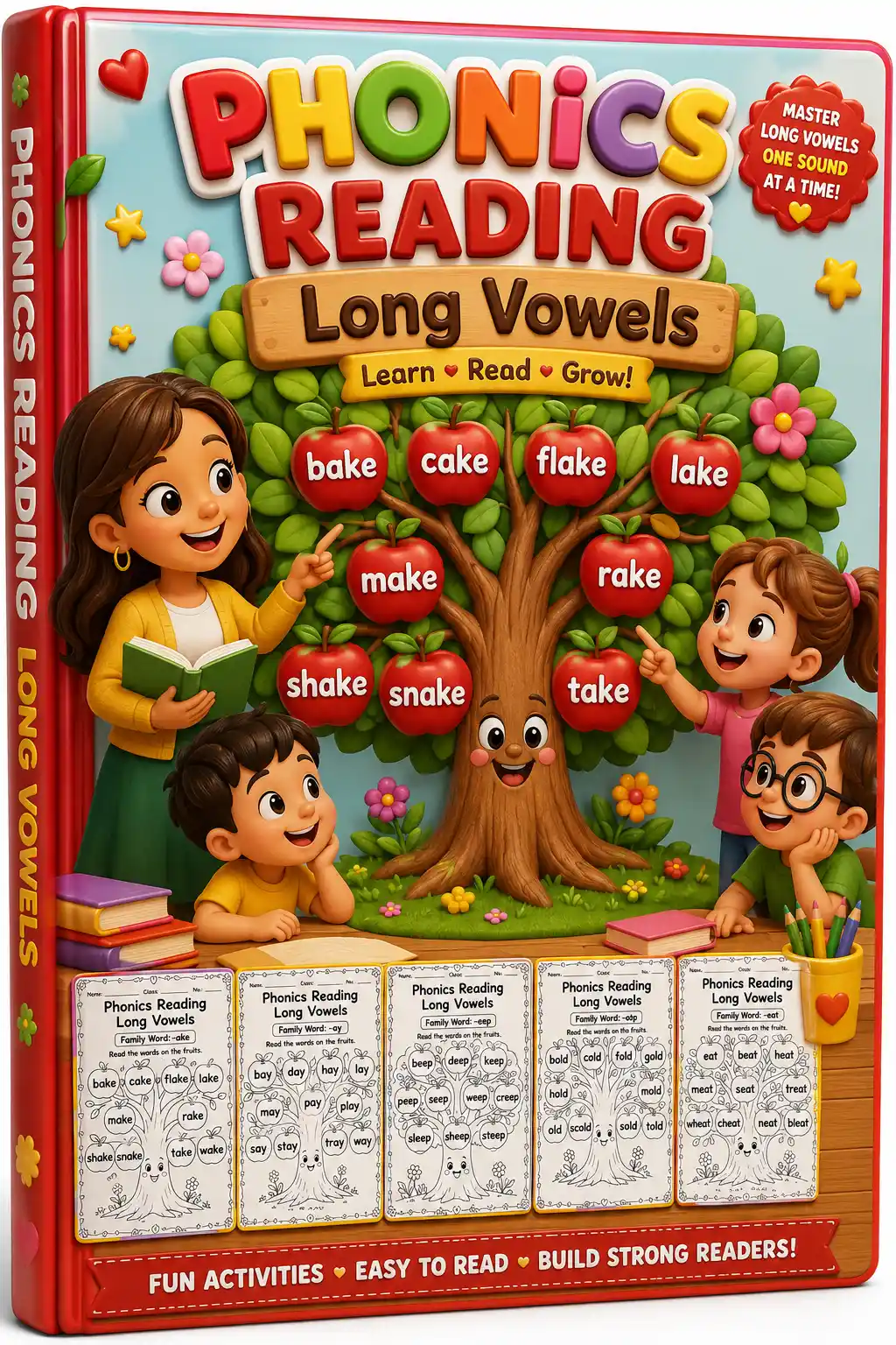 Phonics Reading Long Vowels